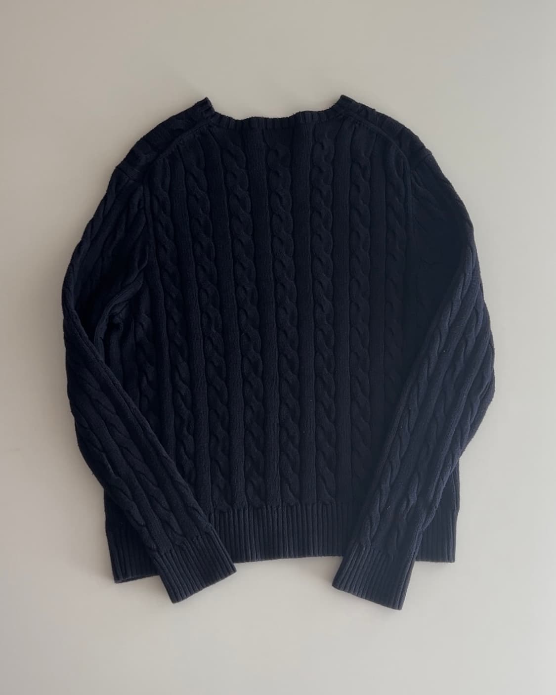폴로 랄프로렌 케이블 니트 스웨터 L 상품이미지3