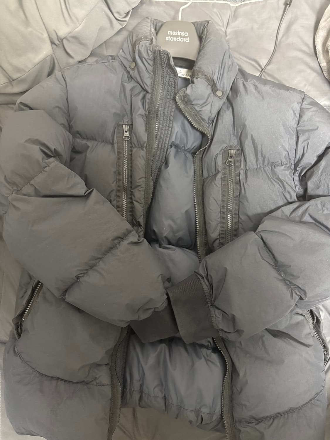 스톤아일랜드 크링클랩스 패딩 S 상품이미지5