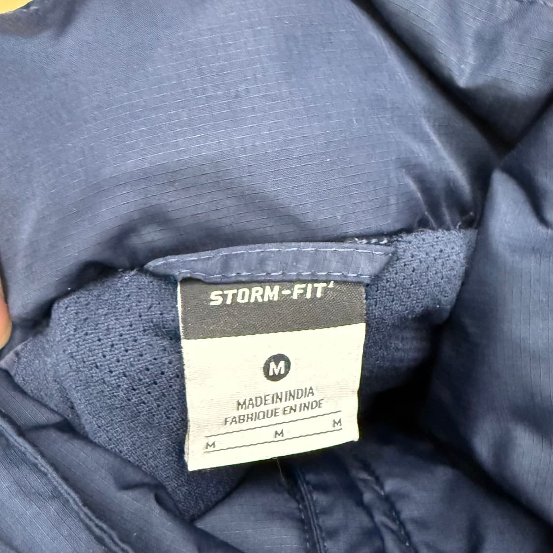 M 나이키 아스날 내장후드 네이비 바람막이 상품이미지4