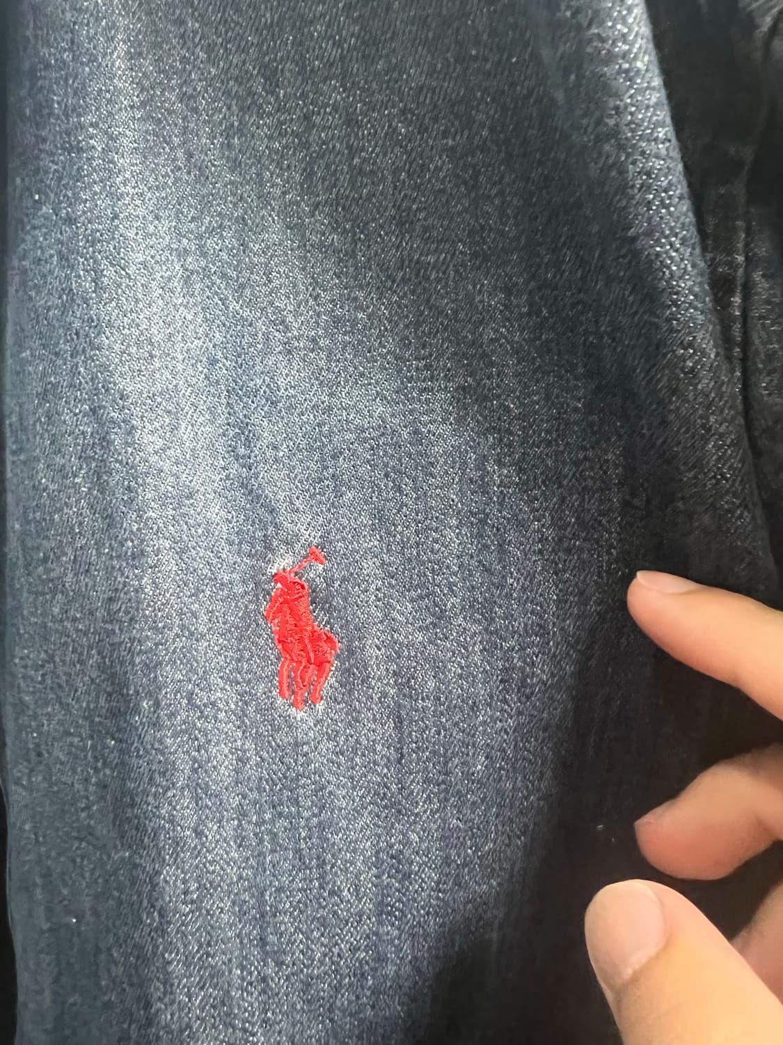 폴로 랄프로렌 데님 블루종 상품이미지3