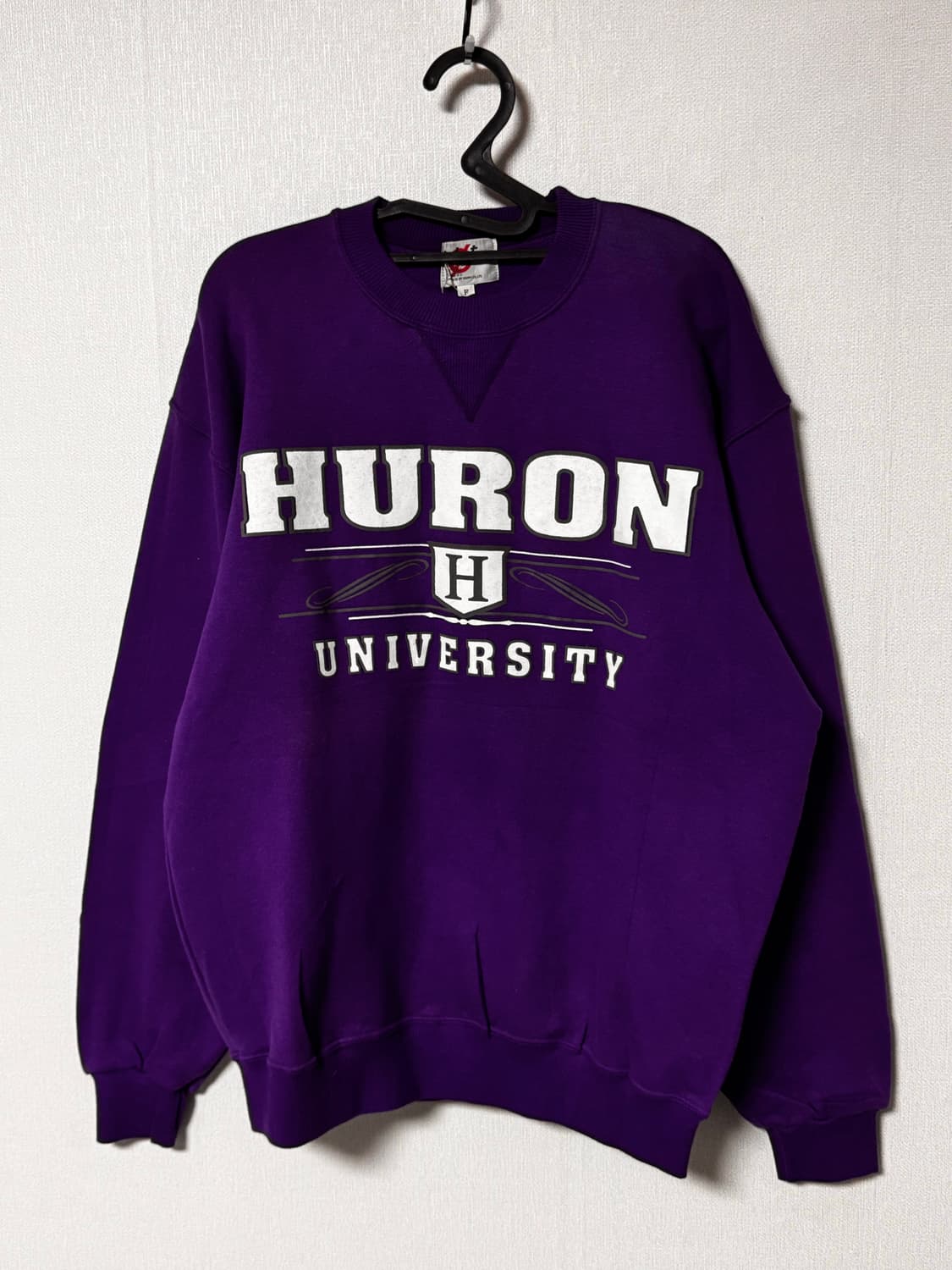 debate 프린팅 퍼플 맨투맨 티셔츠 상품이미지2