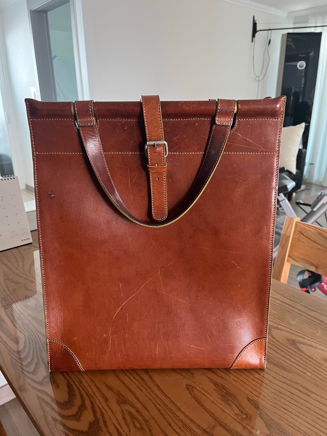 마틴마르지엘라 빈티지 가죽 토트백 상품이미지1