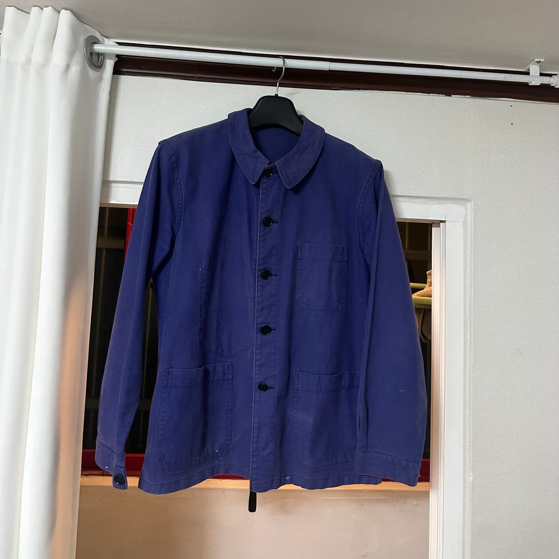 70-80년대 라운드 칼라 프렌치 워크자켓 상품이미지1