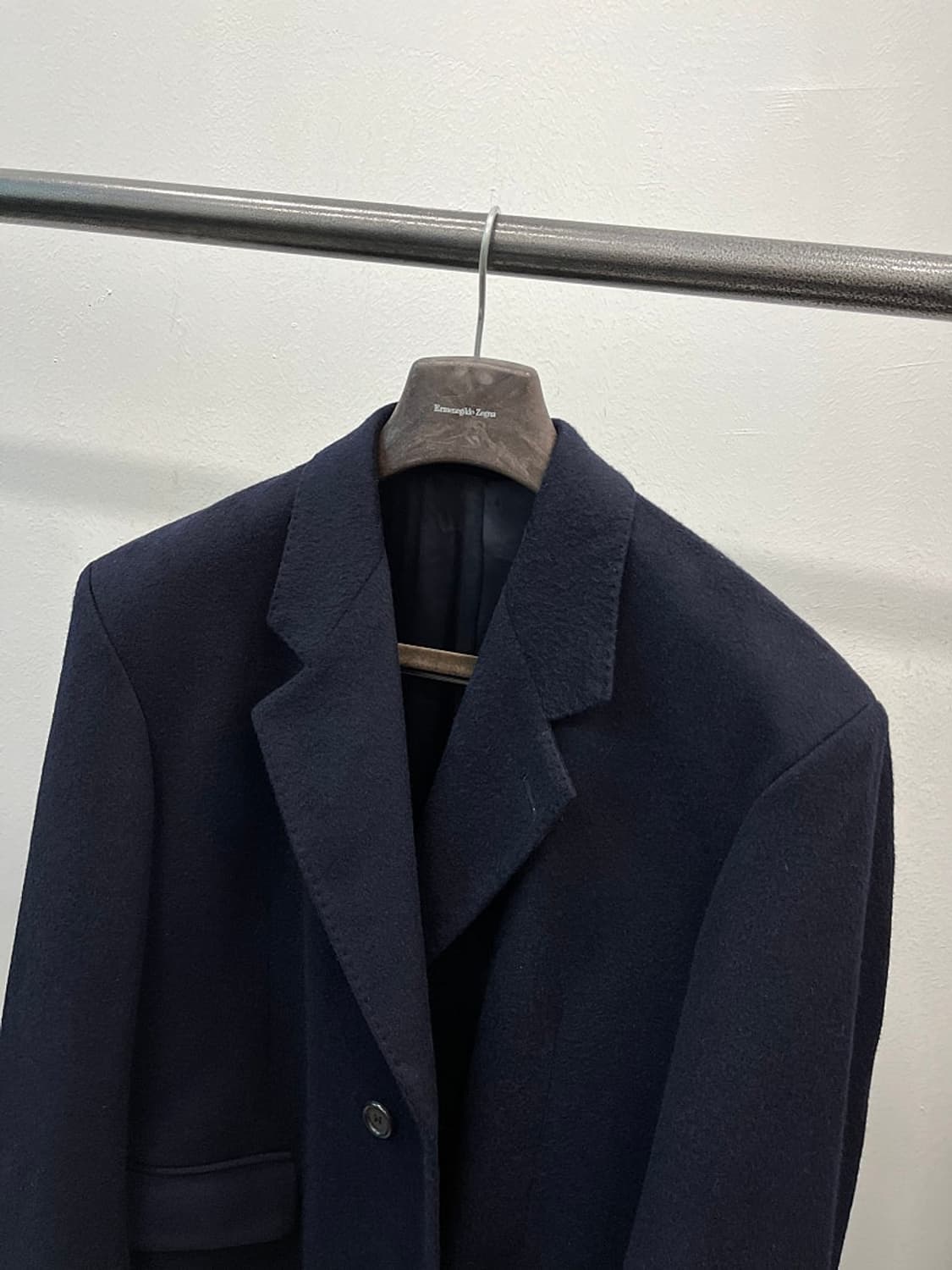 105) 버버리 네이비 울코트  상품이미지3