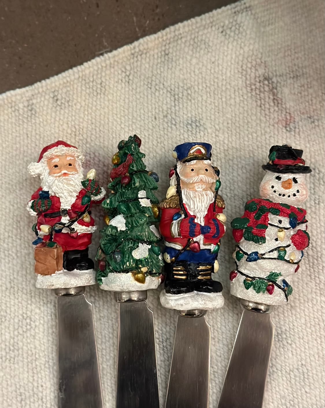 빈티지 크리스마스 버터나이프 set 상품이미지2