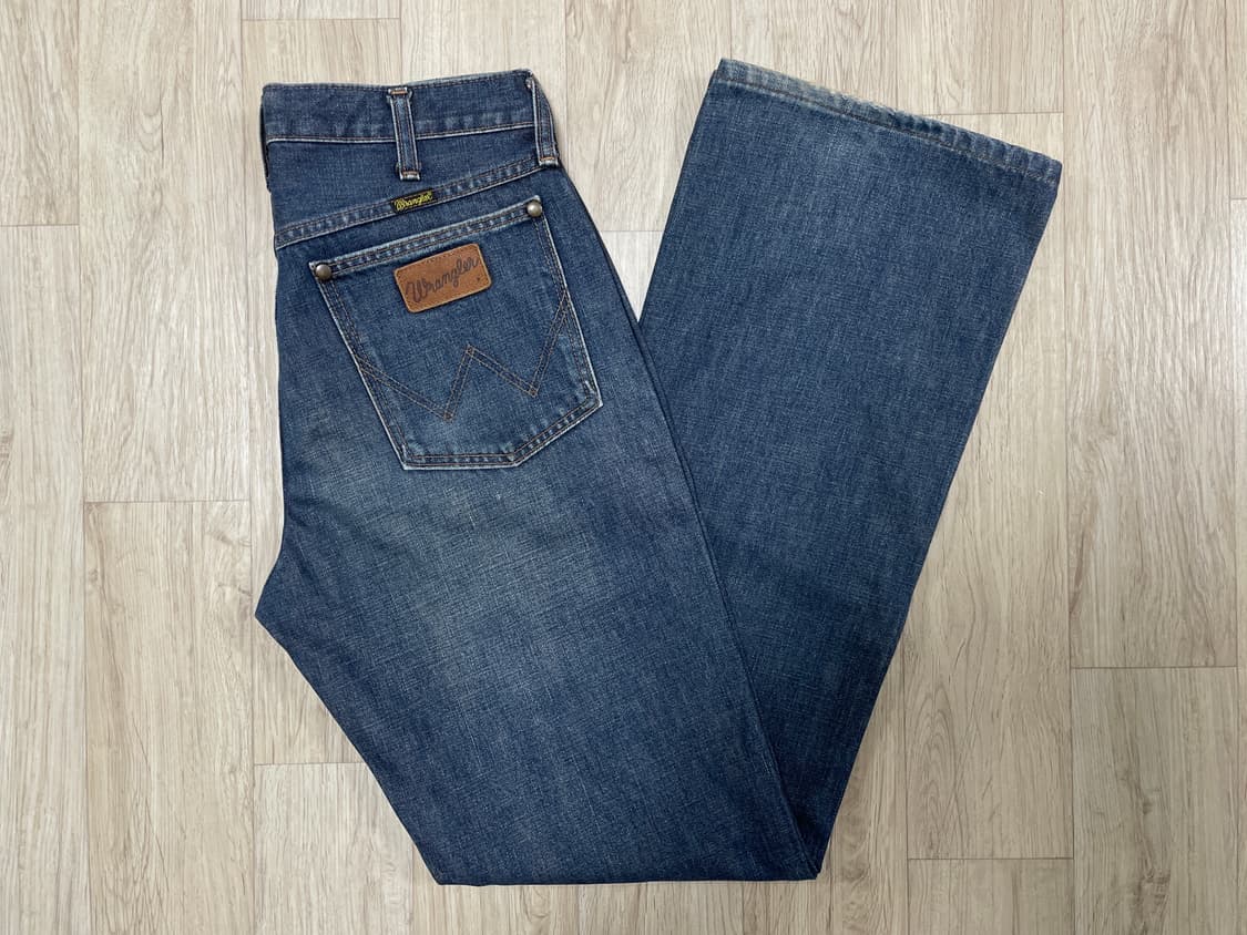 29) 70's 복각 랭글러 재팬 데님 부츠컷(일본제)RRL&LVC&폴로 상품이미지1