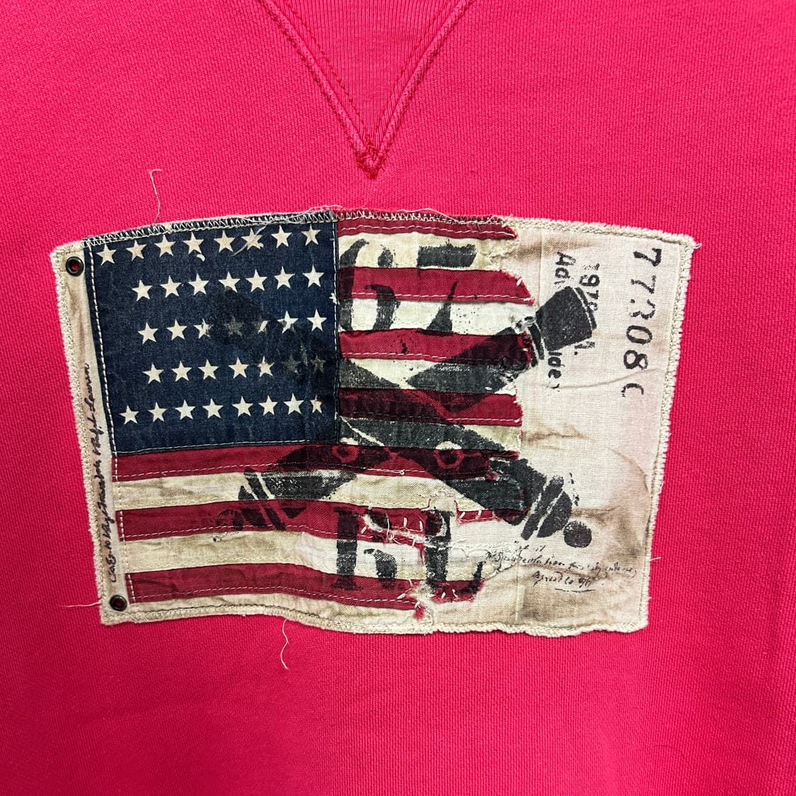 폴로 진스 컴퍼니 성조기 패치 후드티 상품이미지4