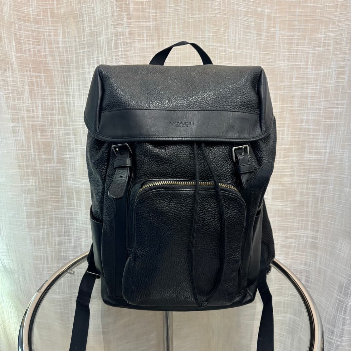 정품 코치 가죽 백팩     상품이미지1