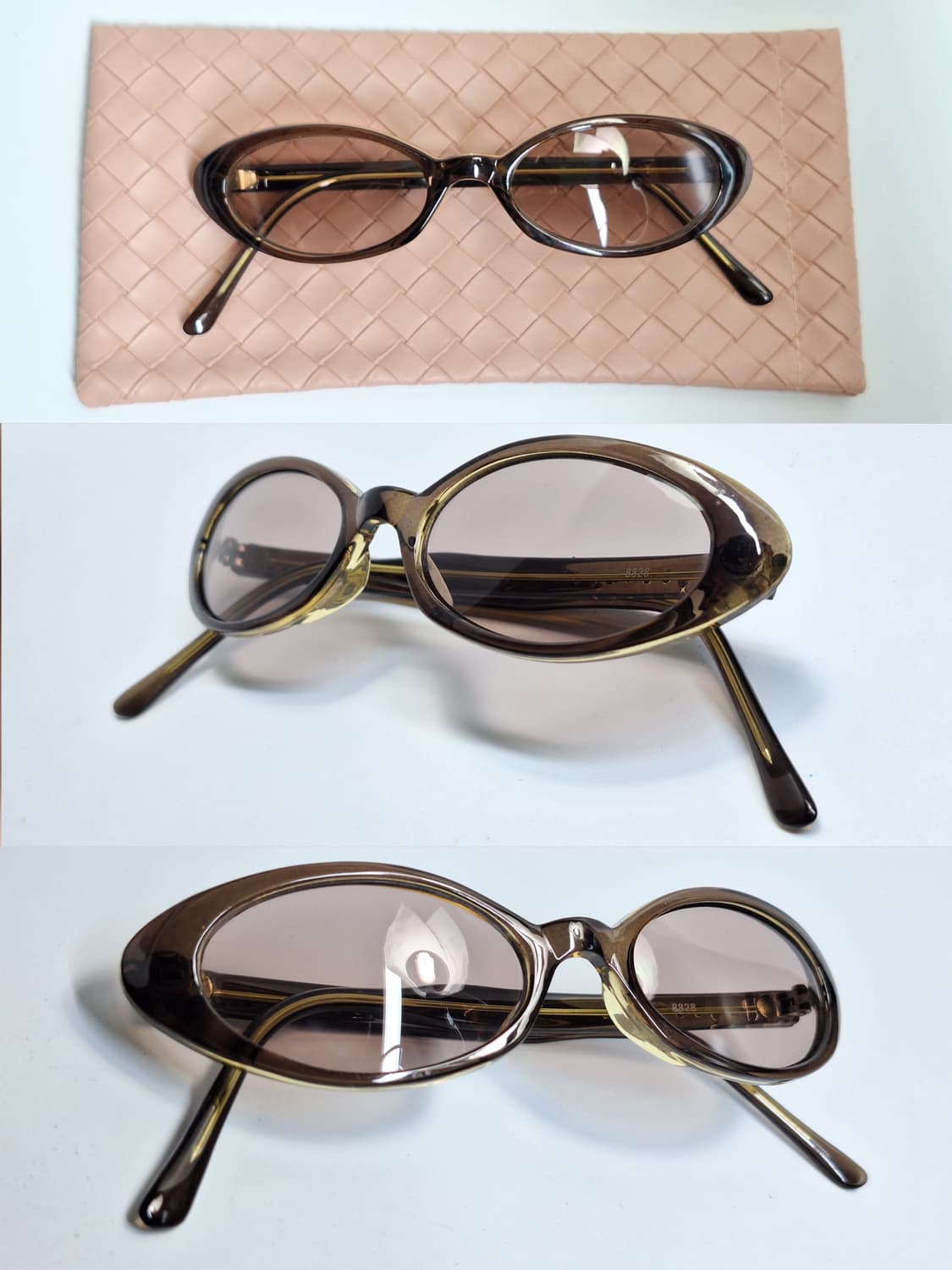 00s 일본 빈티지 보석 장식 긱시크 선글라스 겸 안경테 클래식 레트로  상품이미지4