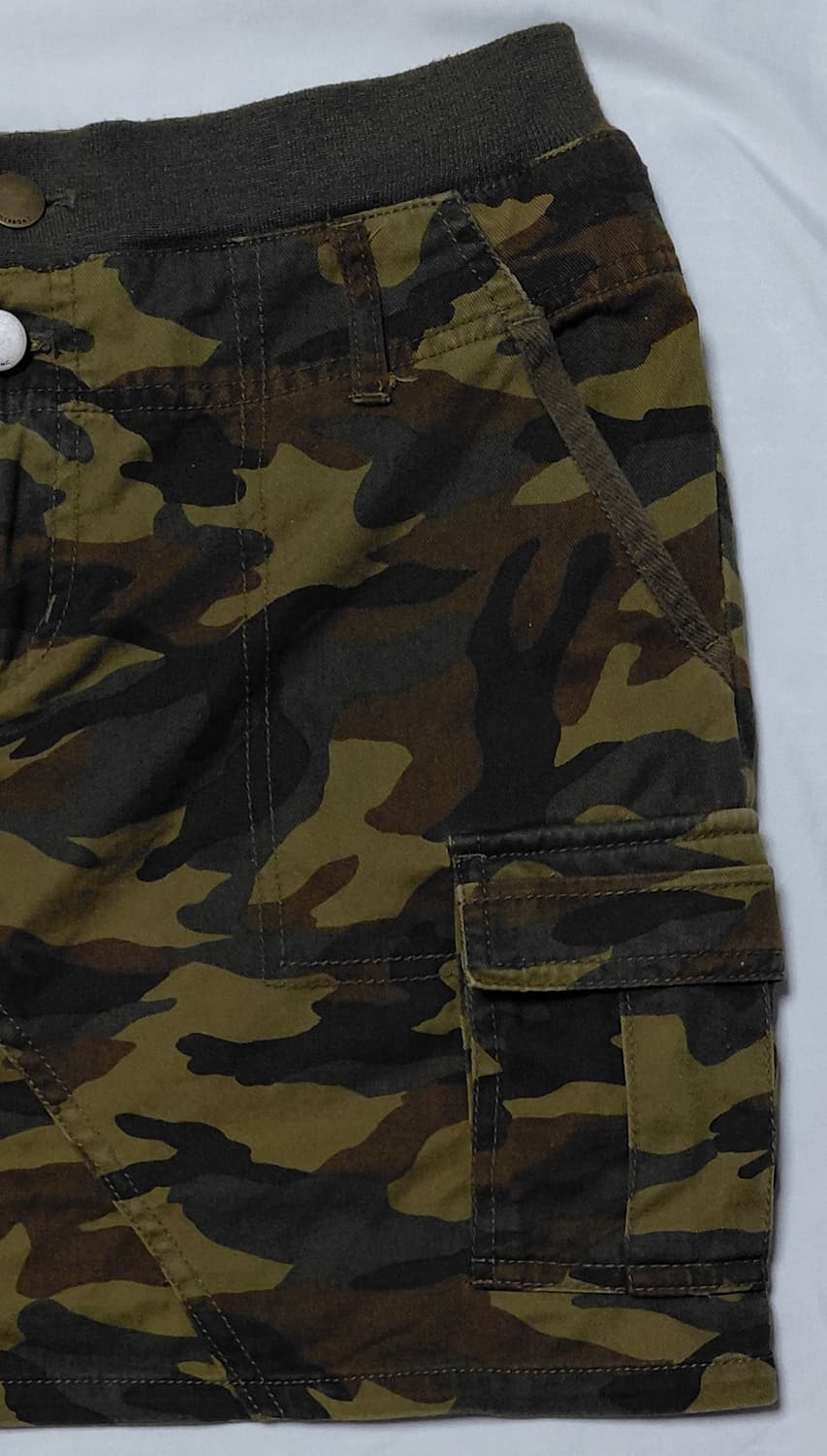[L] 빌라봉(Billabong) 빈티지 카모 카고 미니 스커트 상품이미지3