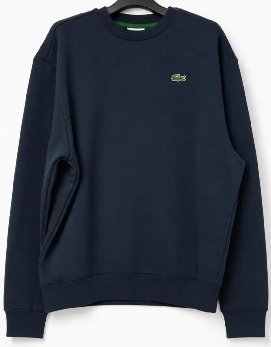 라코스테 네이비 맨투맨 티셔츠 상품이미지1