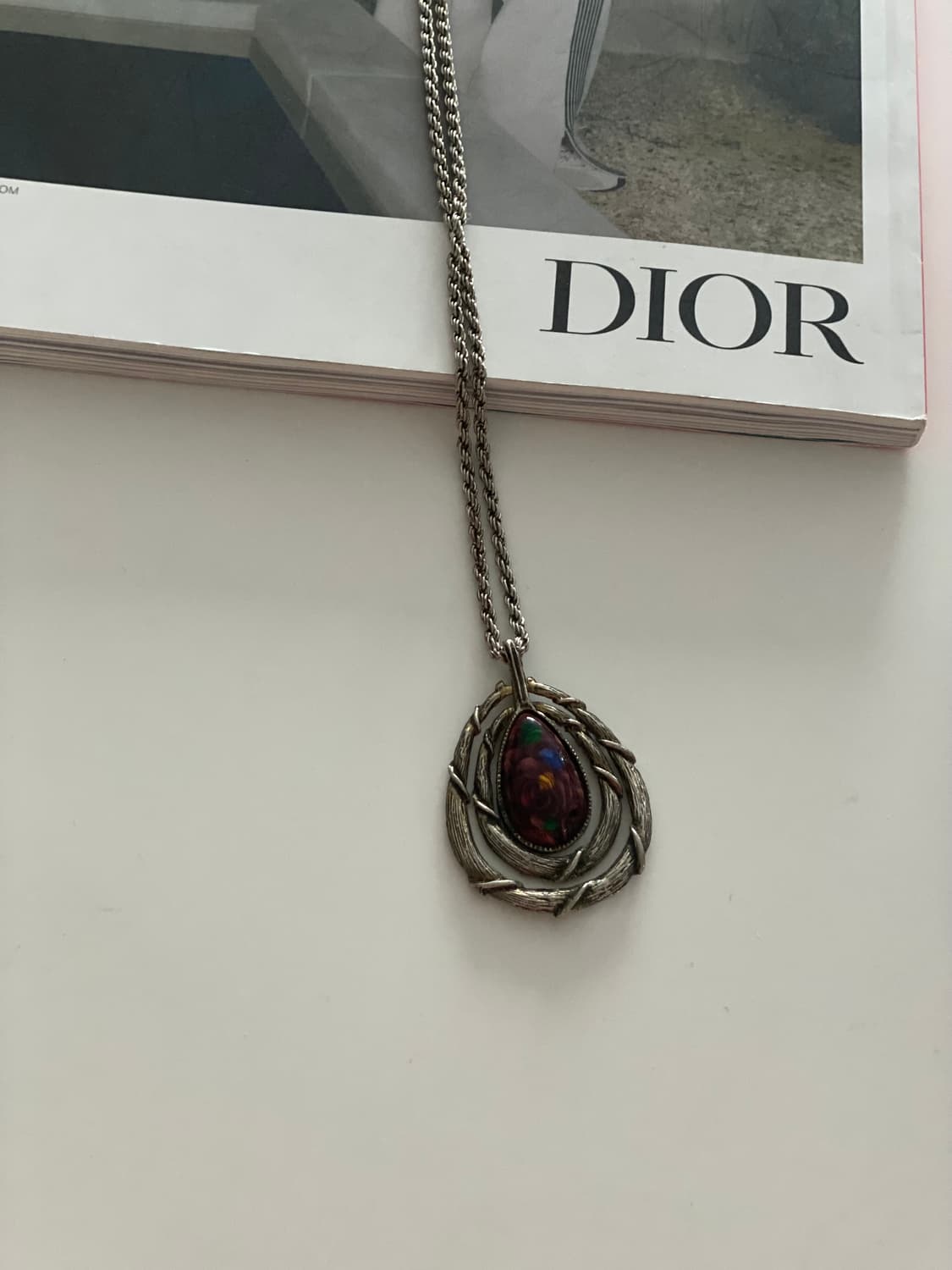 빈티지 오리엔탈 칠보 팬던트 목걸이 상품이미지6