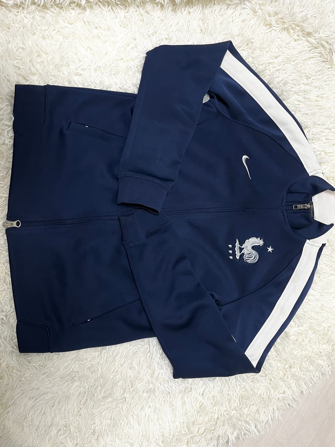 나이키 14/16 프랑스 트랙탑 져지 네이비 상품이미지1