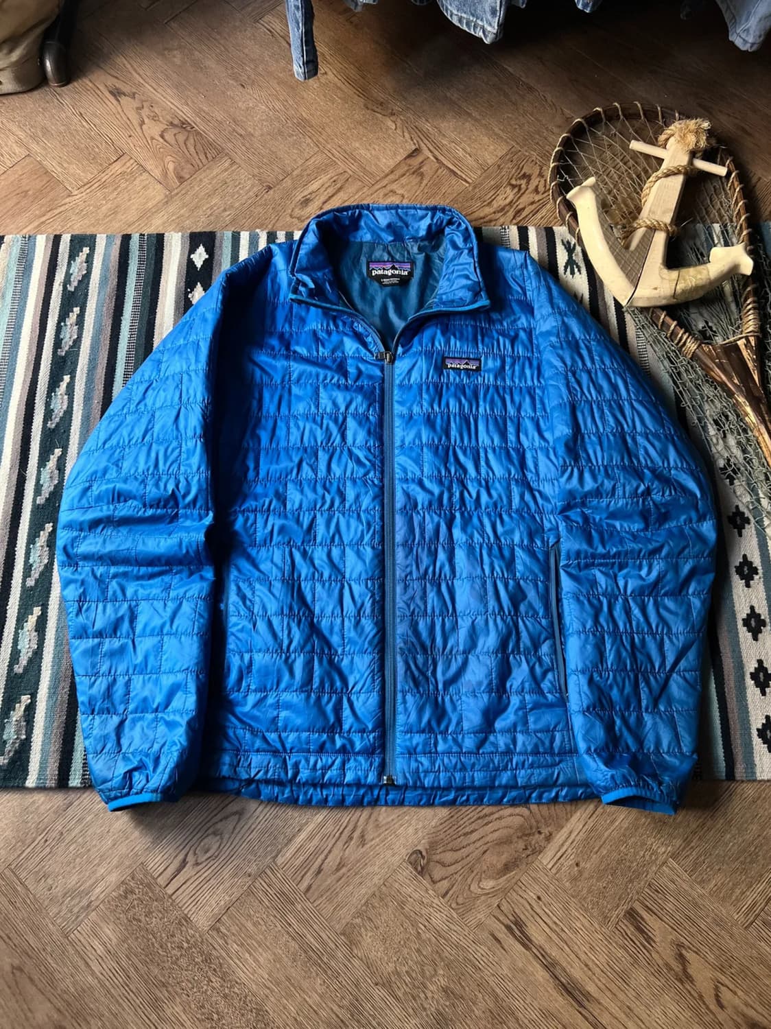 [L]파타고니아 블루 경량 패딩 상품이미지1
