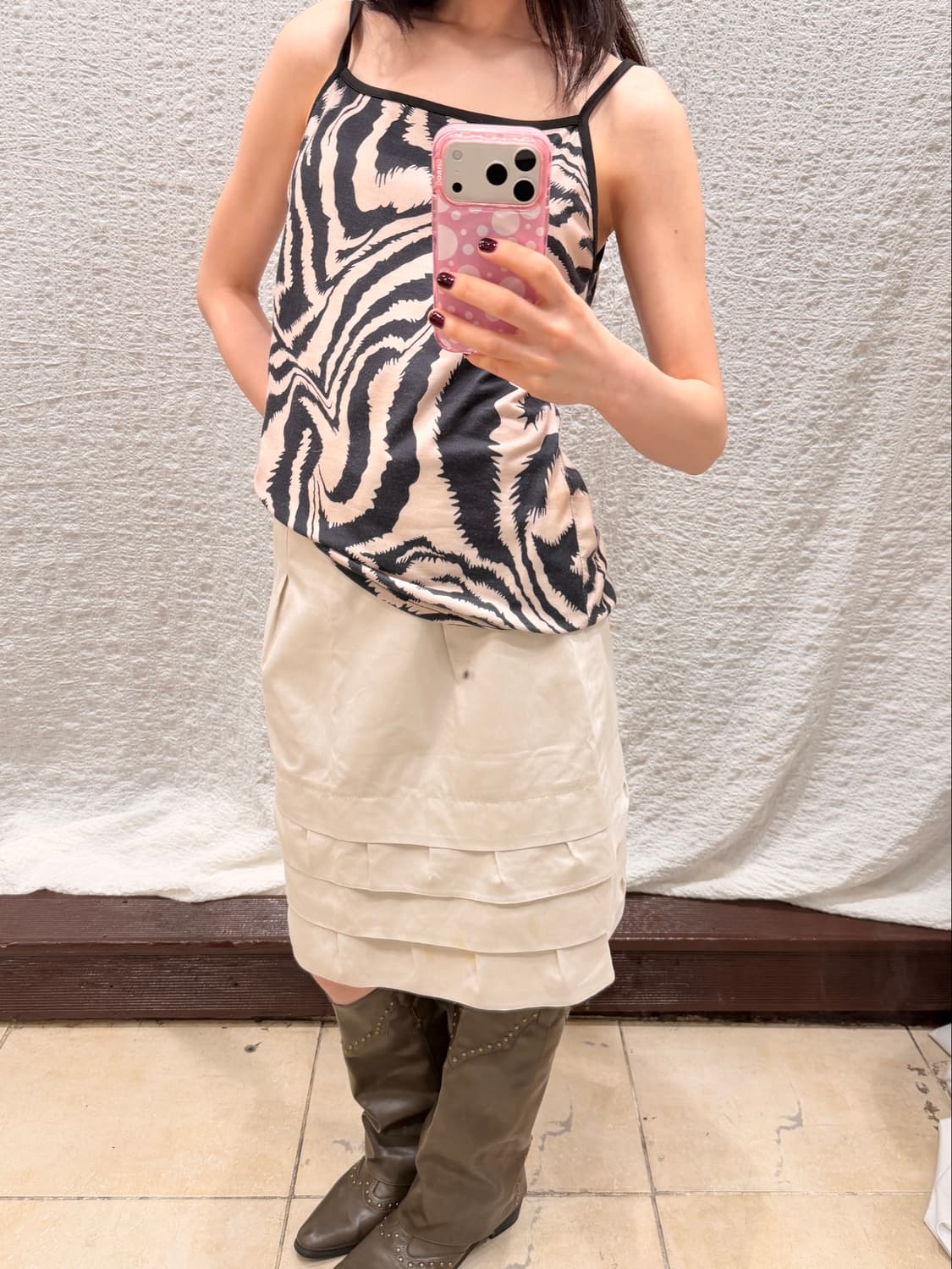 Zebra sleeveless 상품이미지7