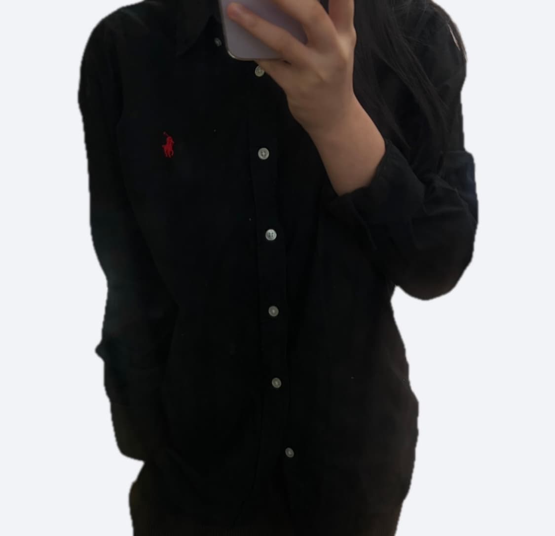 ❤️폴로 랄프로렌 레드 포니 블랙 셔츠❤️ 상품이미지2