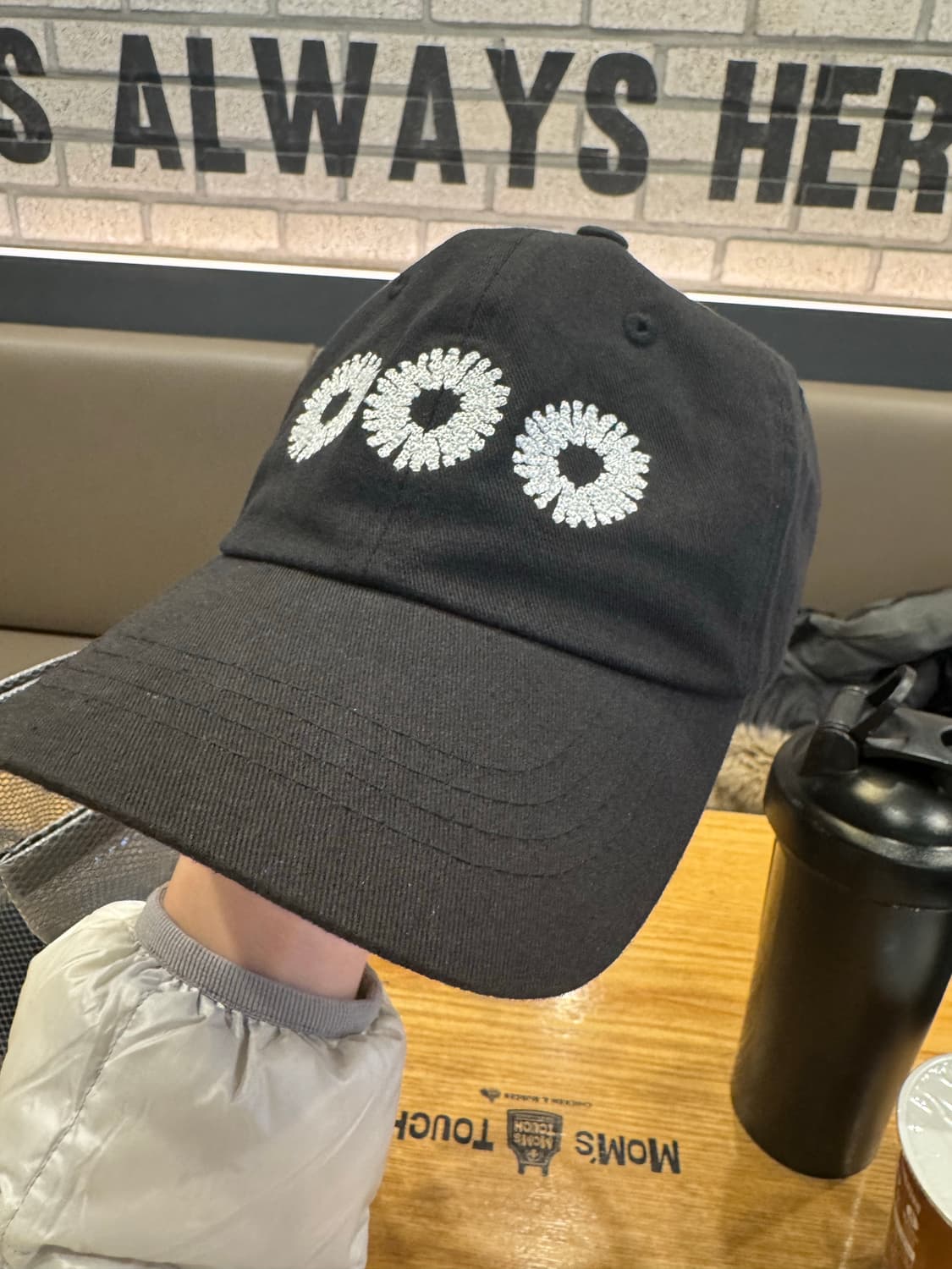 999휴머니티 볼캡 블랙 상품이미지1