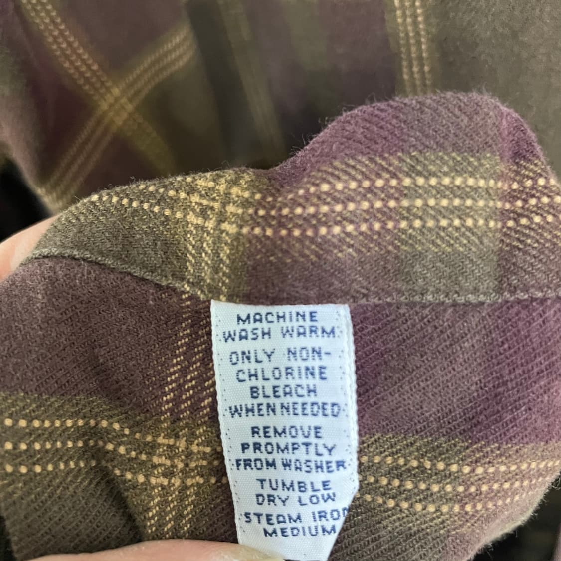 폴로랄프로렌 브라운 체크 셔츠 상품이미지4