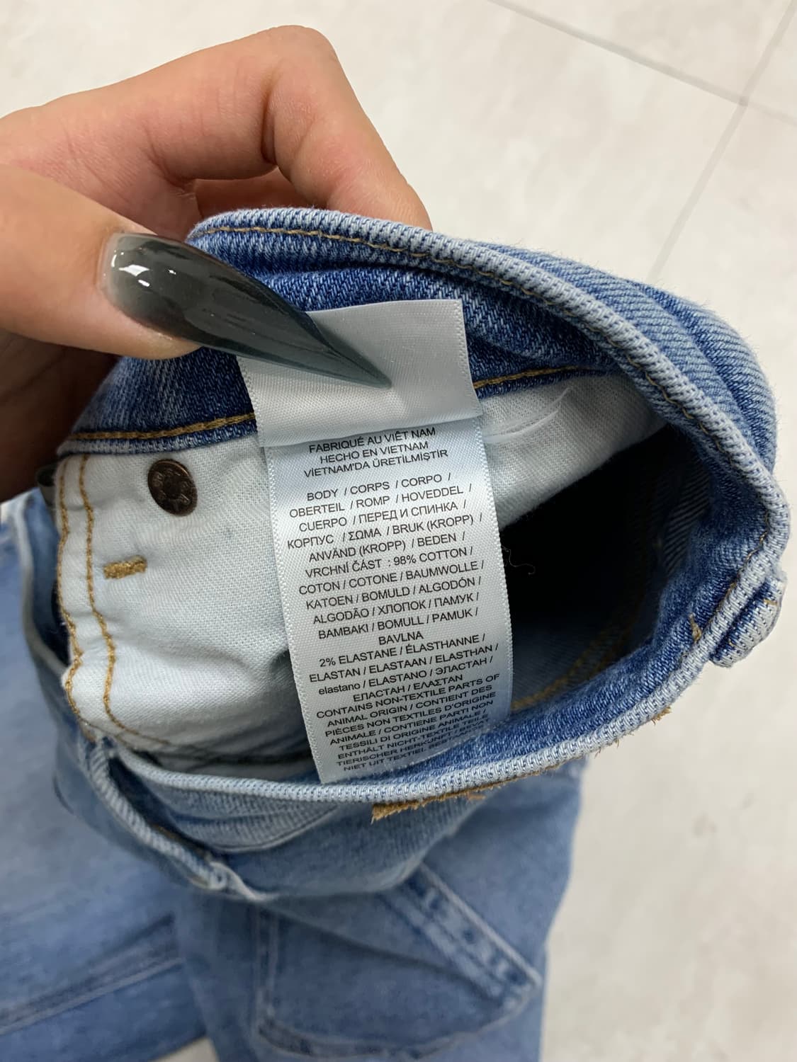 폴로 랄프로렌 데님 벌룬 팬츠 #189 상품이미지7