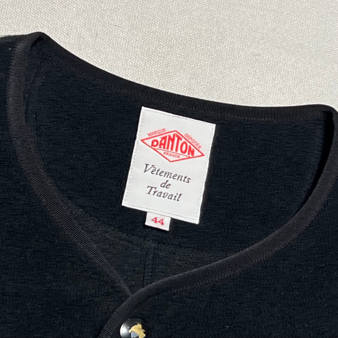 Danton 칼라리스 노카라 블랙 플리스 상품이미지3