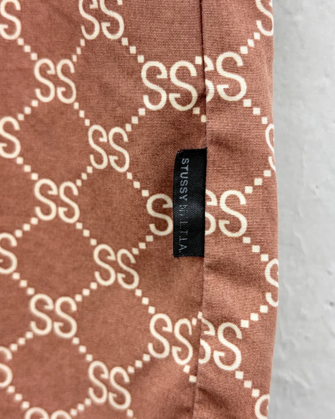 스투시 80s USA SS링크 패턴 셔츠 상품이미지3