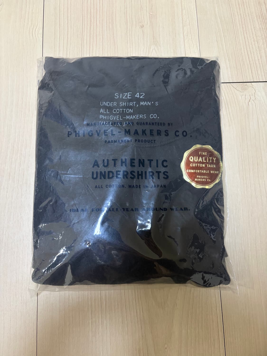 피그벨 반팔티 블랙 4사이즈 새상품 상품이미지3