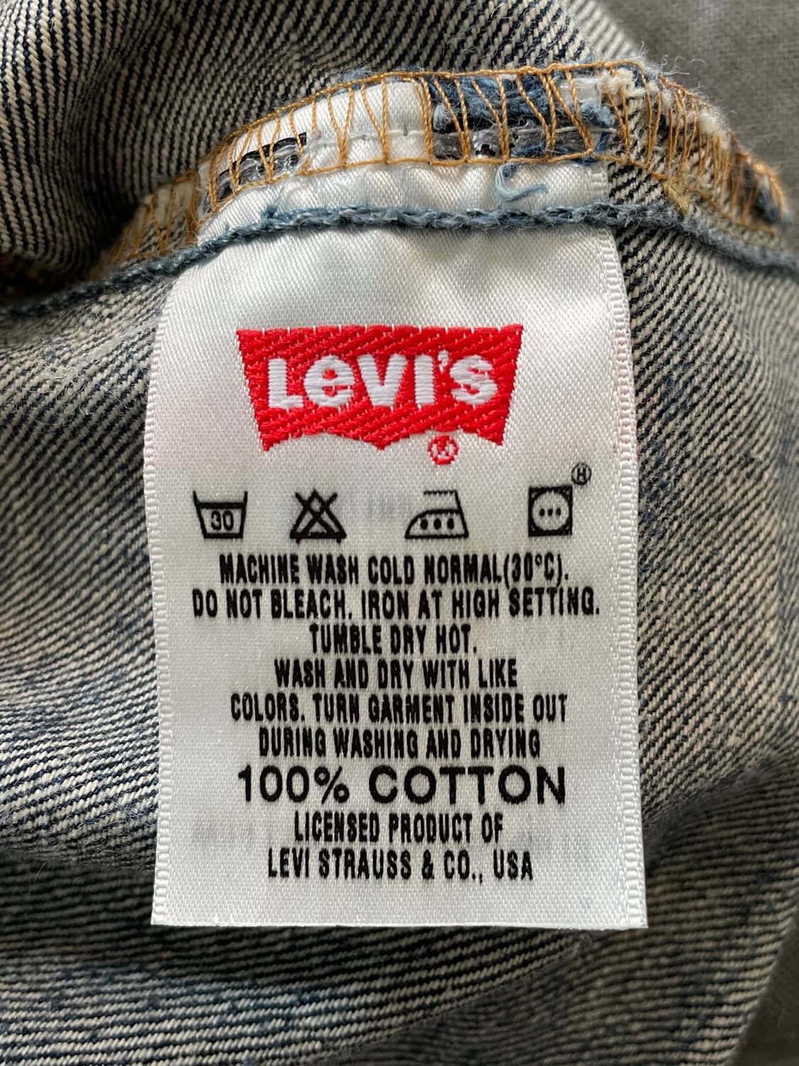 리바이스501 데님팬츠 청바지 상품이미지3