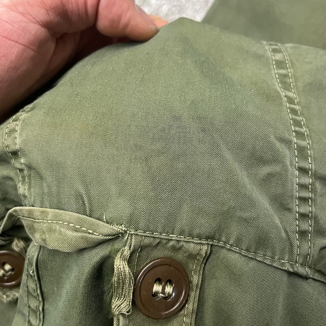 50s 오리지날 미군 M-51 피쉬테일 파카 (M) 상품이미지8