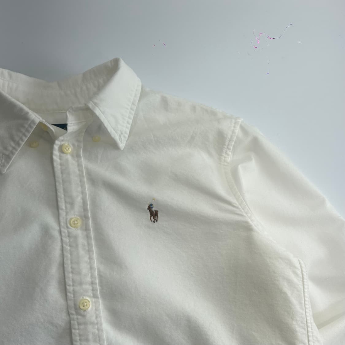 Polo 폴로 멀티포니 화이트 셔츠 상품이미지4