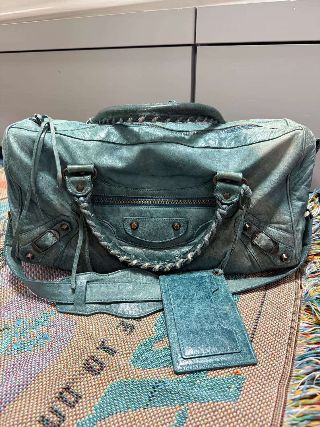 발렌시아가 트위기 모터백 빈티지 상품이미지1