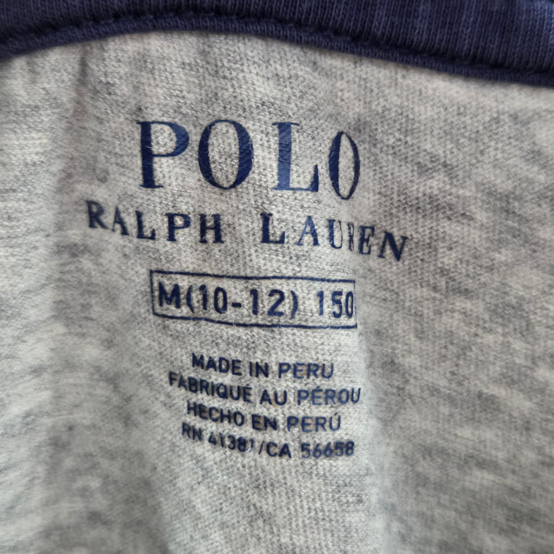 폴로랄프로렌 키즈 스펠로고 프린팅 반팔티 M/10/12  상품이미지3