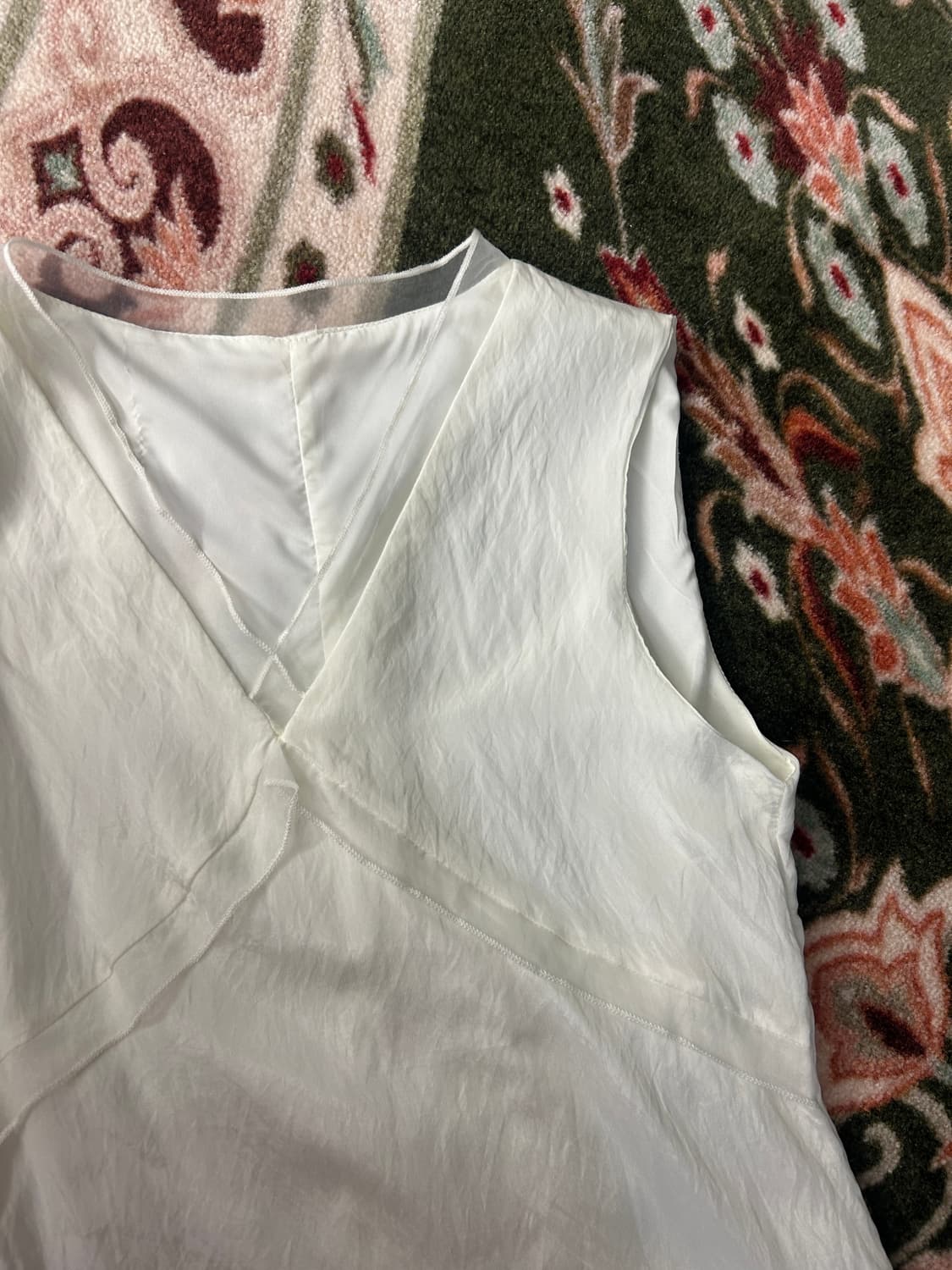 화이트 원피스 (새상품) 상품이미지5