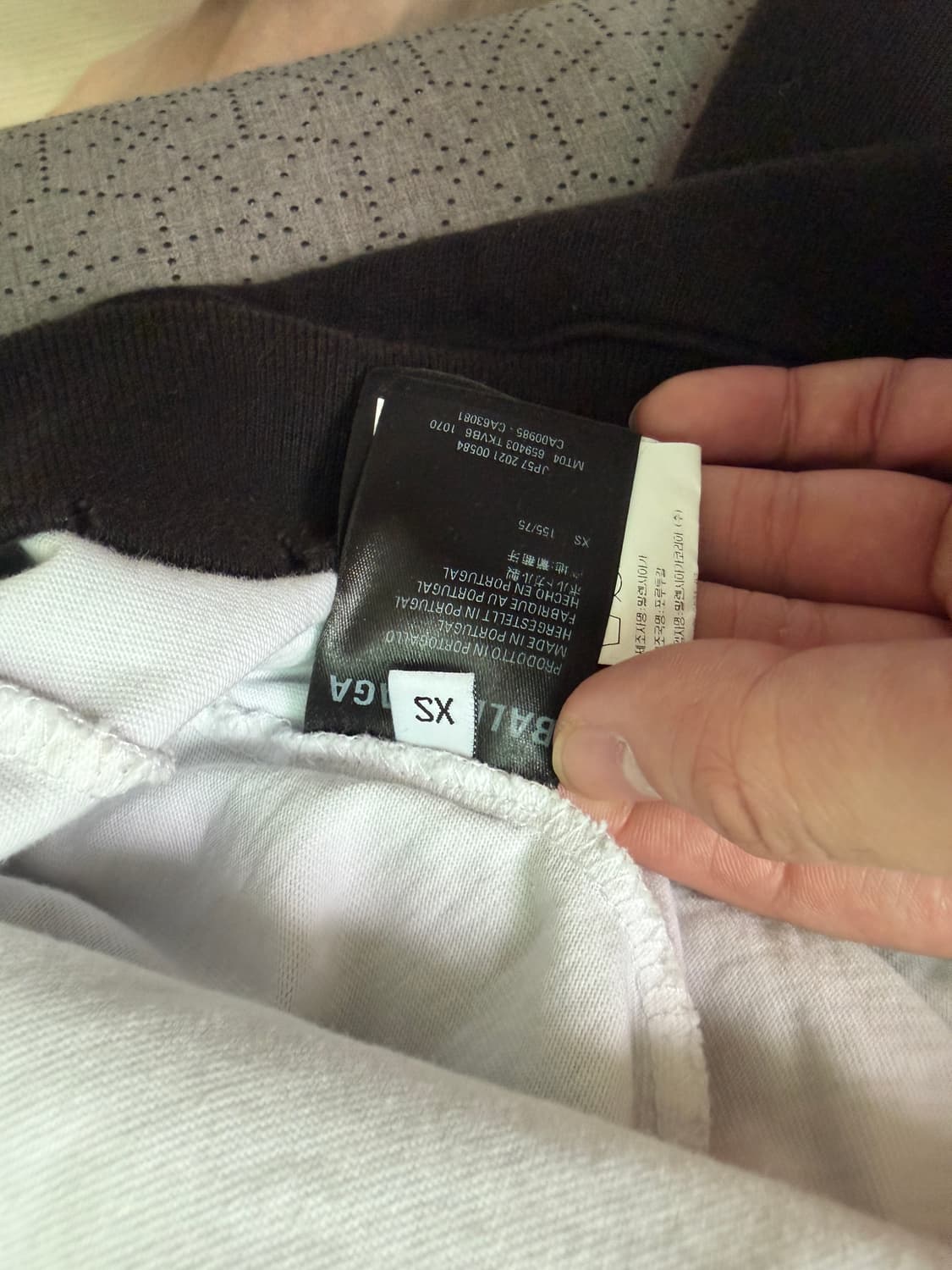 [xs]발렌시아가 디스토로이드 후드 블랙 상품이미지4