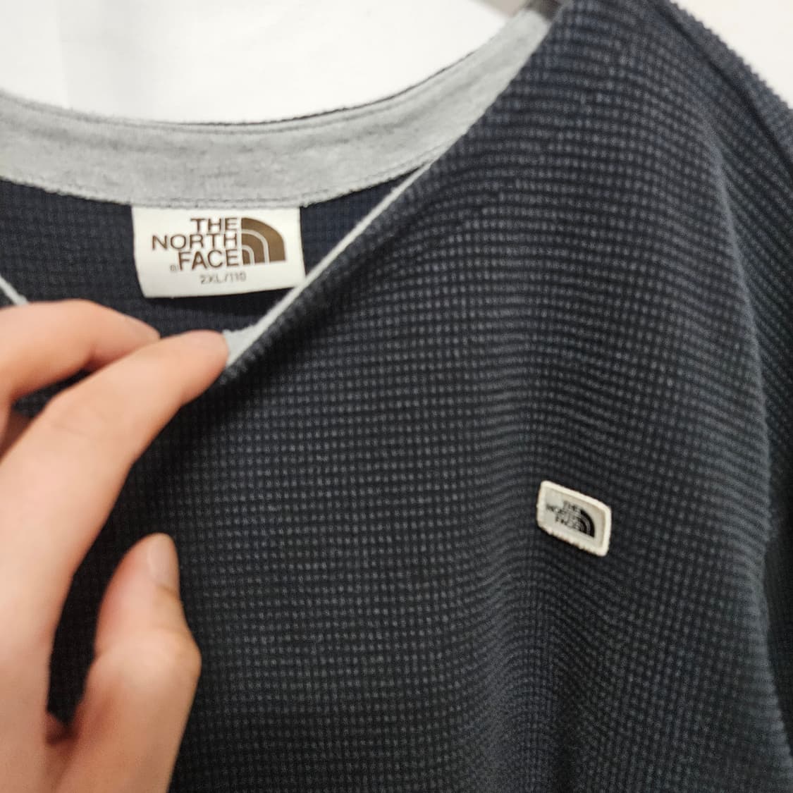 노스페이스 회이트라벨 와플 롱슬리브 긴팔티 2XL 상품이미지3