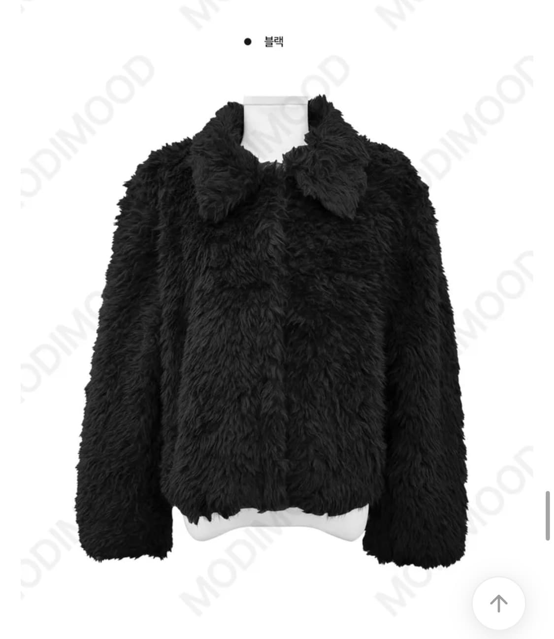 [모디무드] 로베 퍼 카라 숏 자켓 새거 상품이미지2