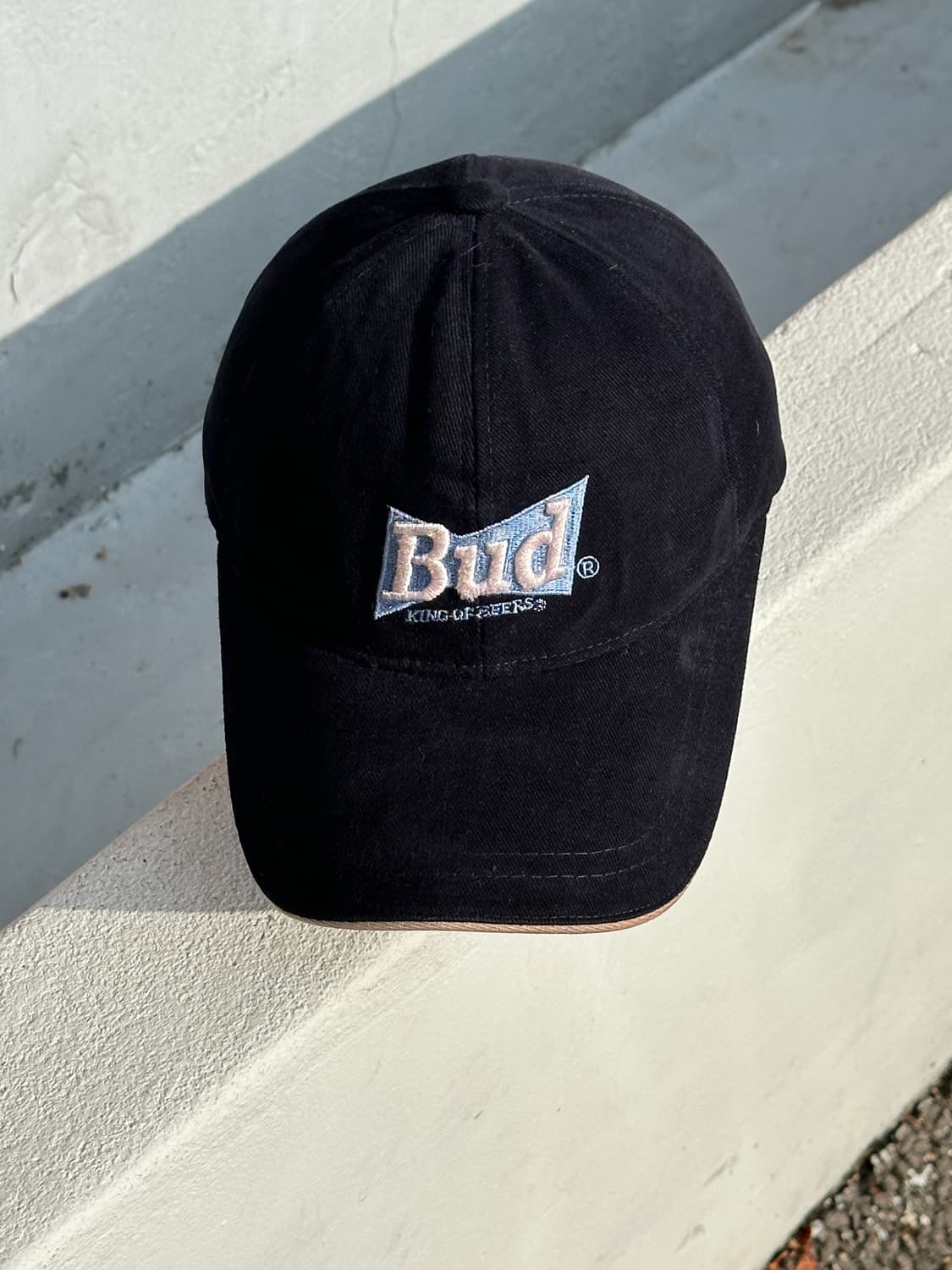 [F] 버드와이저 로고 다크네이비 볼캡 모자 빈티지 상품이미지1
