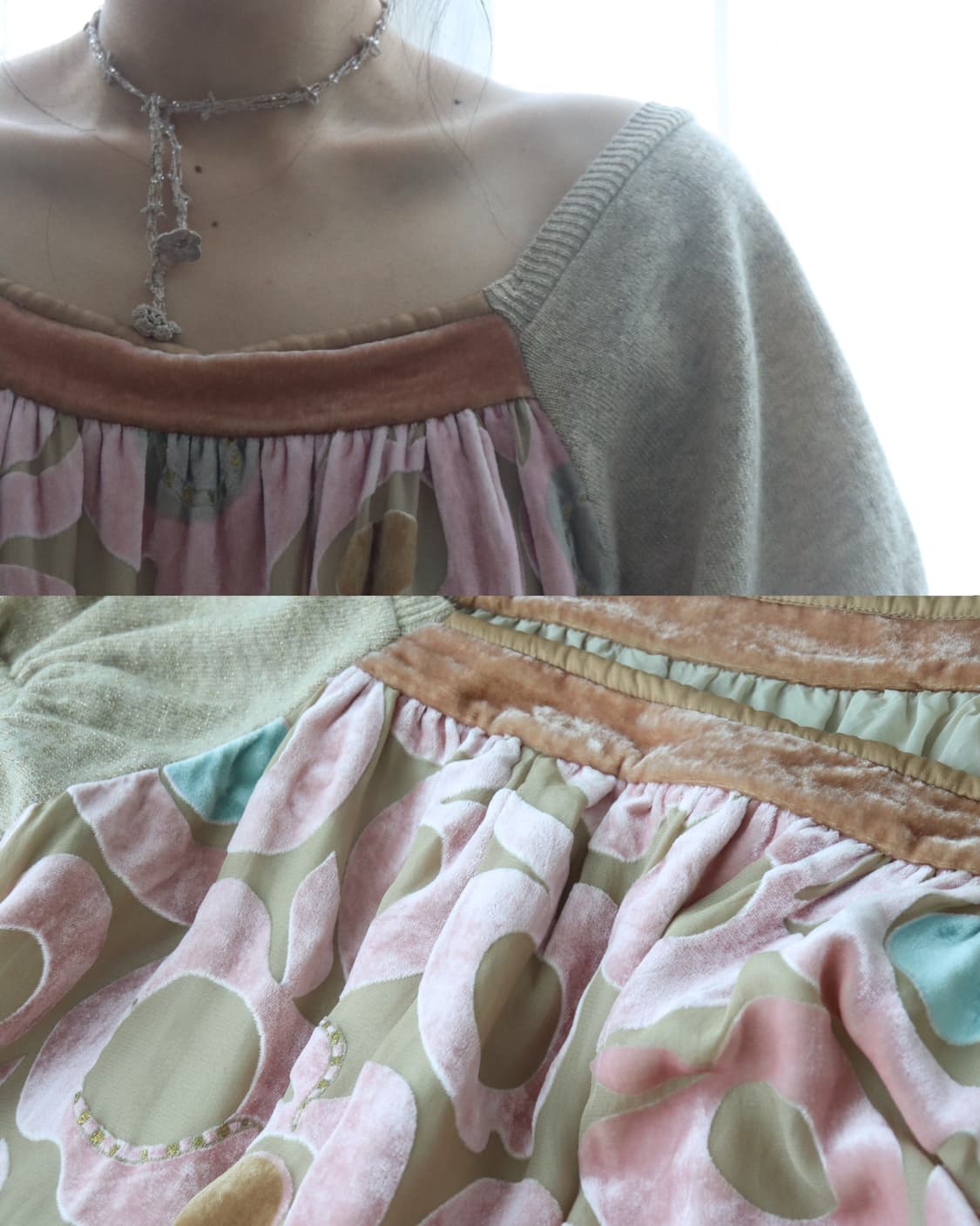 [Tsumori Chisato] Silk Knit Blend Blouse 상품이미지10