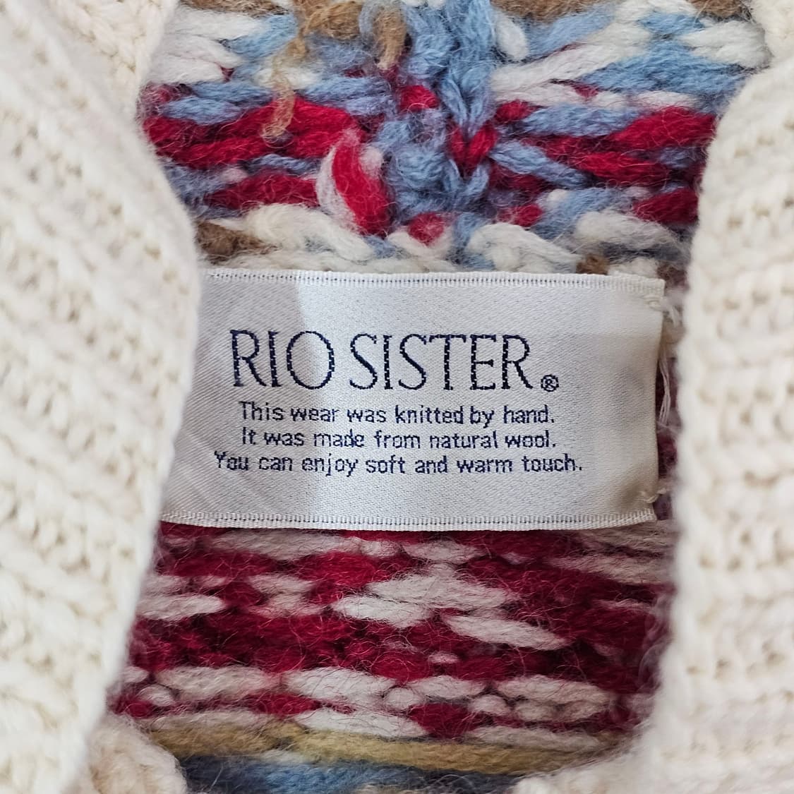  RIO SISTER 리오 시스터 울 후드집업 상품이미지7