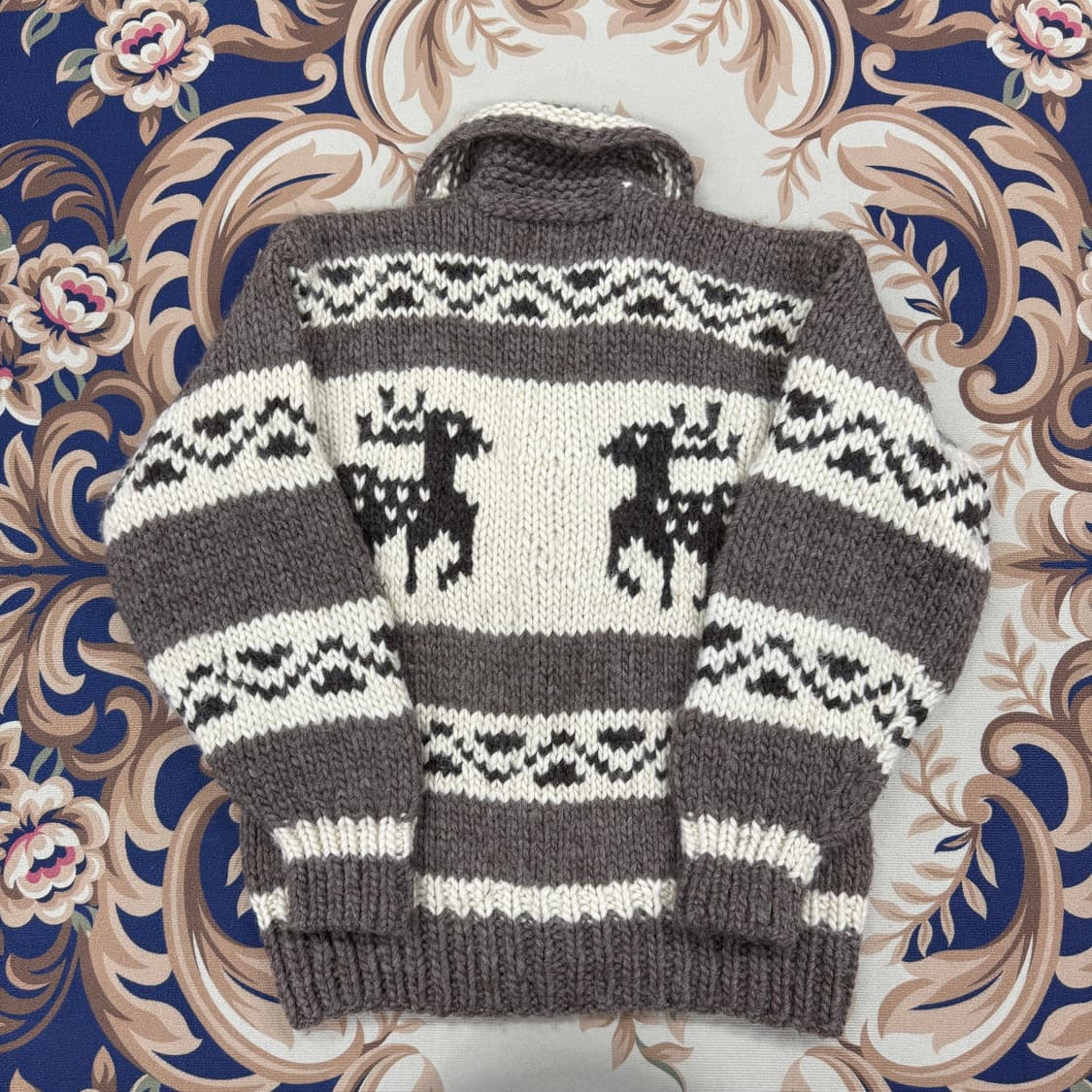 (L)VTG 코위찬 사슴 자켓 상품이미지4