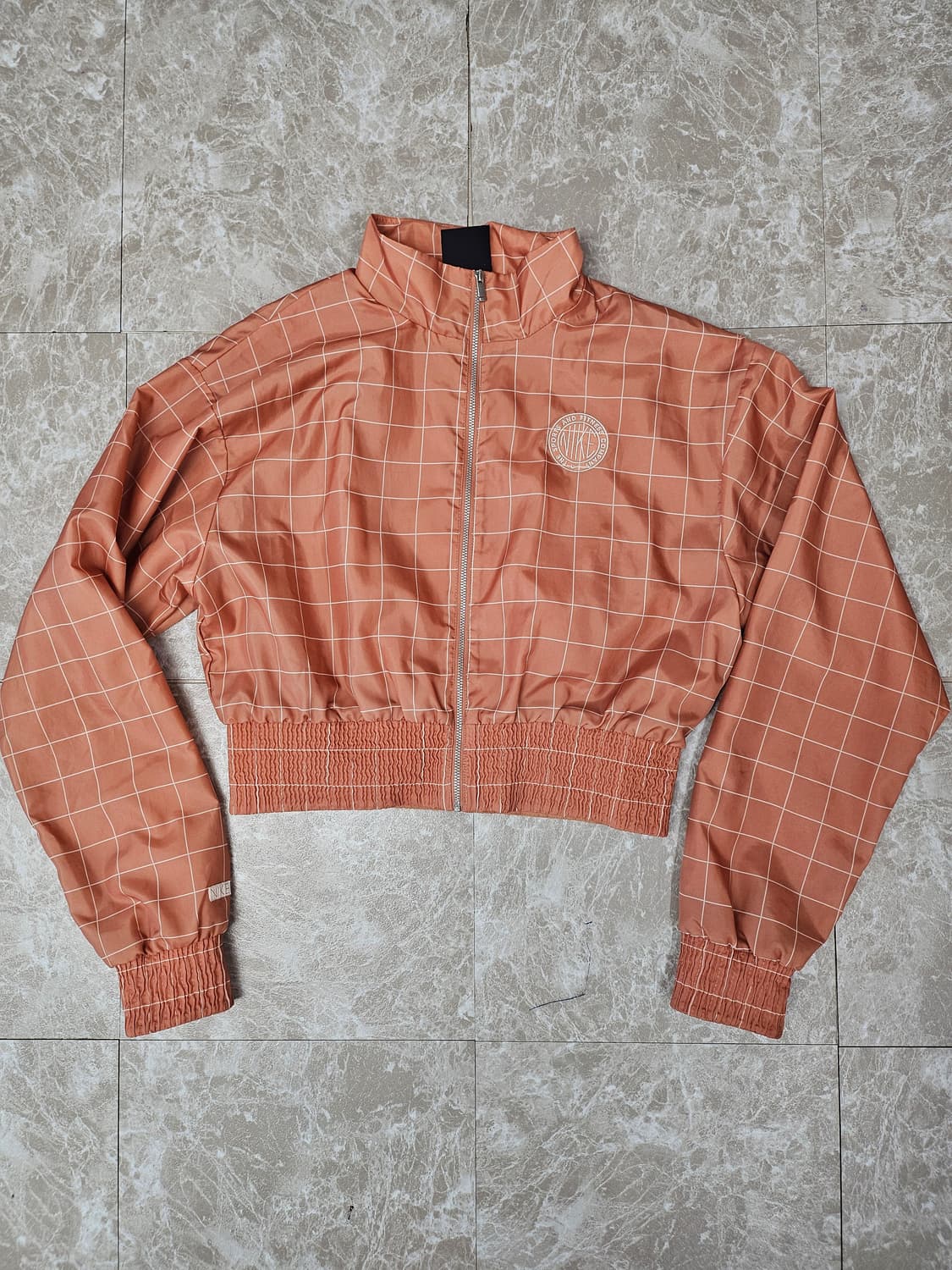 나이키 여성 팜므 우븐 바람막이 크롭 재킷S 상품이미지1