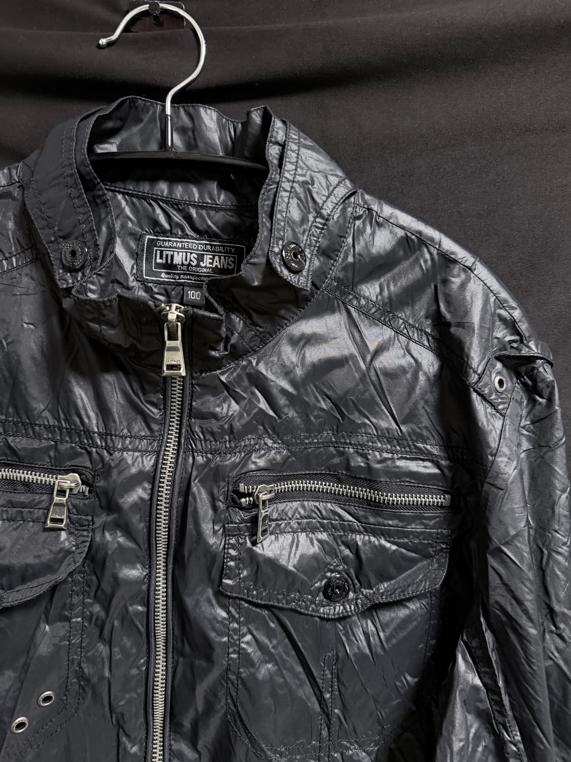 Coating wind breaker jacket 상품이미지5