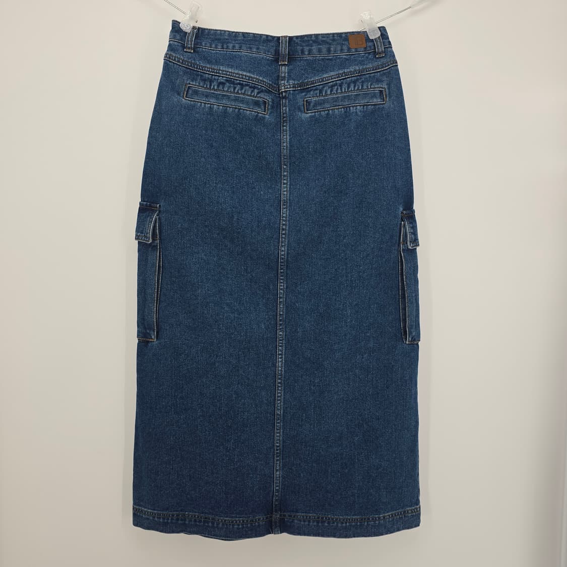 스튜디오 톰보이 데님 카고 롱 스커트 상품이미지5