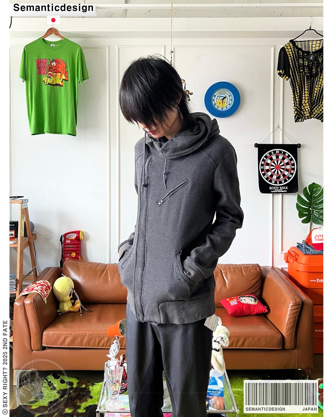 Semanticdesign Unbalance Gimmick Jacket 상품이미지1
