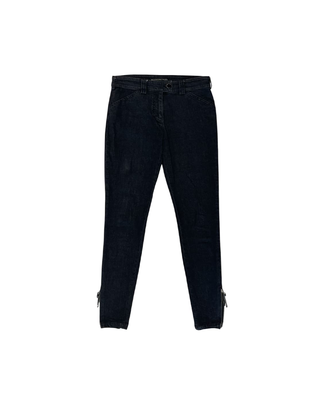 발렌시아가 by 니콜라스 제스키에르 12AW 지퍼 디테일 데님팬츠 블랙 상품이미지5