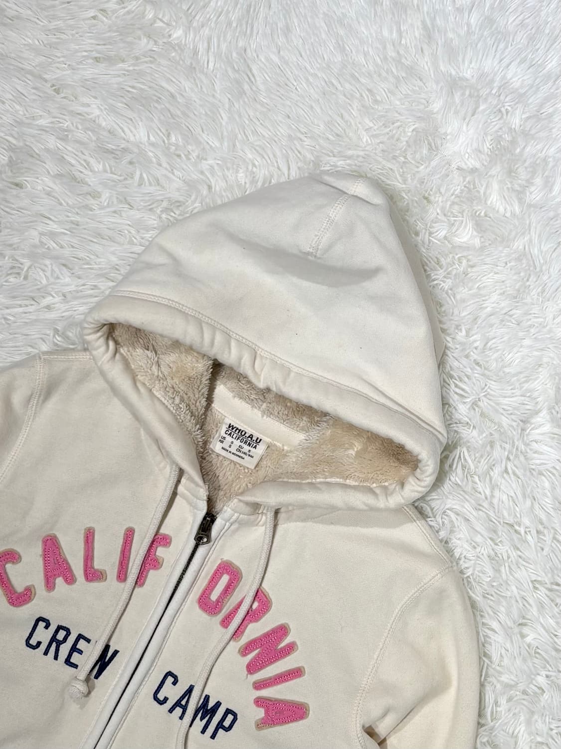 후아유 캘리포니아 후드집업 상품이미지5