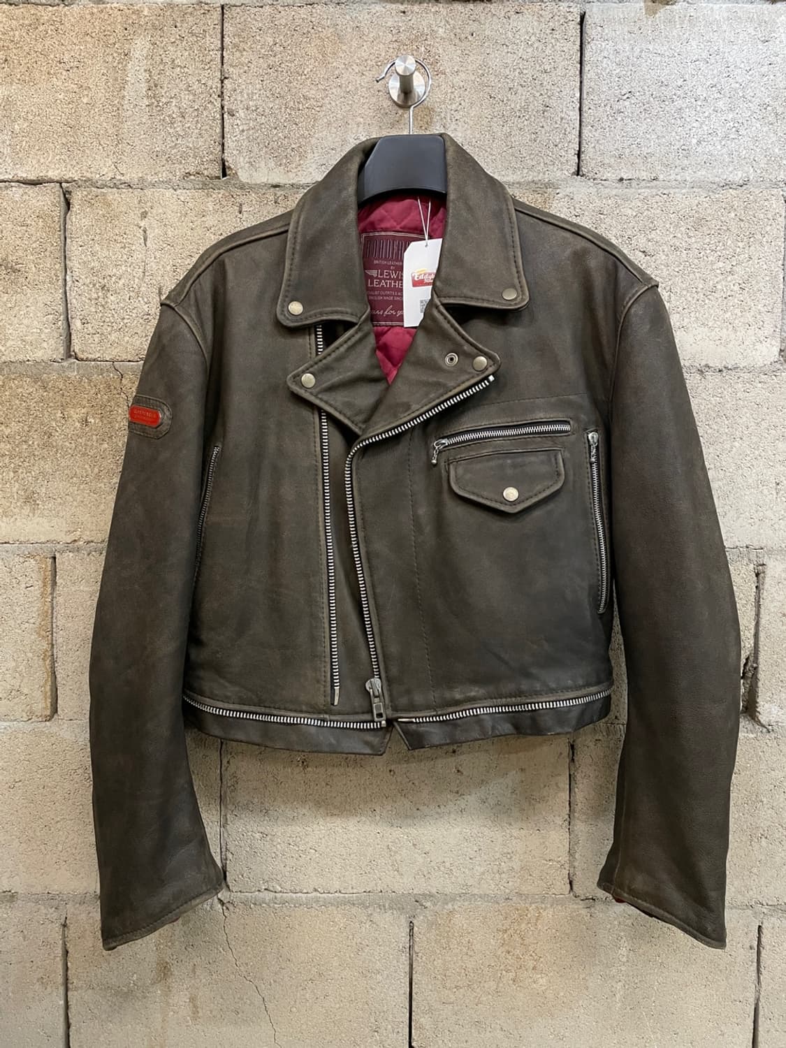 70s 루이스레더 로드 페어 더블 라이더 자켓 상품이미지1