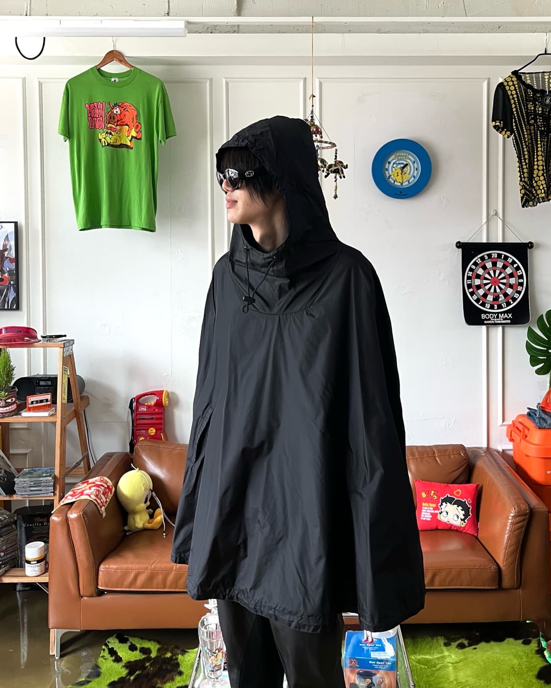 KATHARINE HAMNETT Archive Hood Rain Coat 상품이미지2