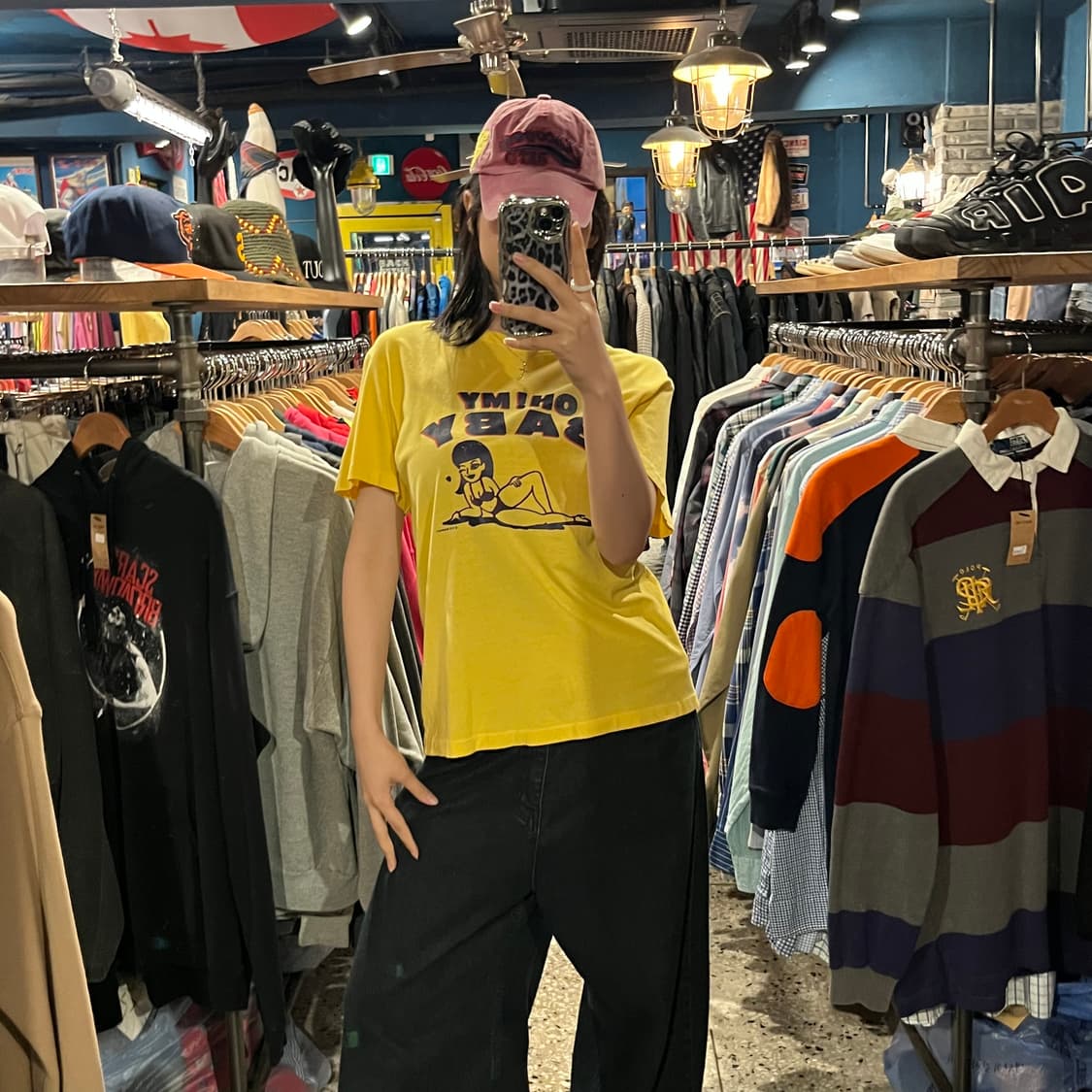 HR MARKET 에이치알 마켓 OH! MY BABY 그래픽 티셔츠 상품이미지4