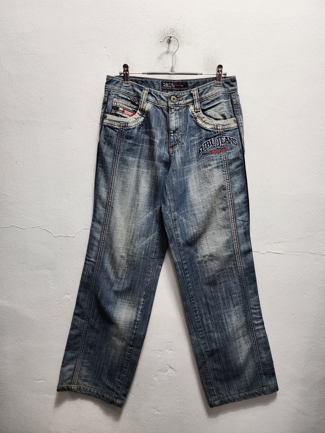 FUBU 푸부 90s 올드스쿨 청바지 데님  상품이미지4