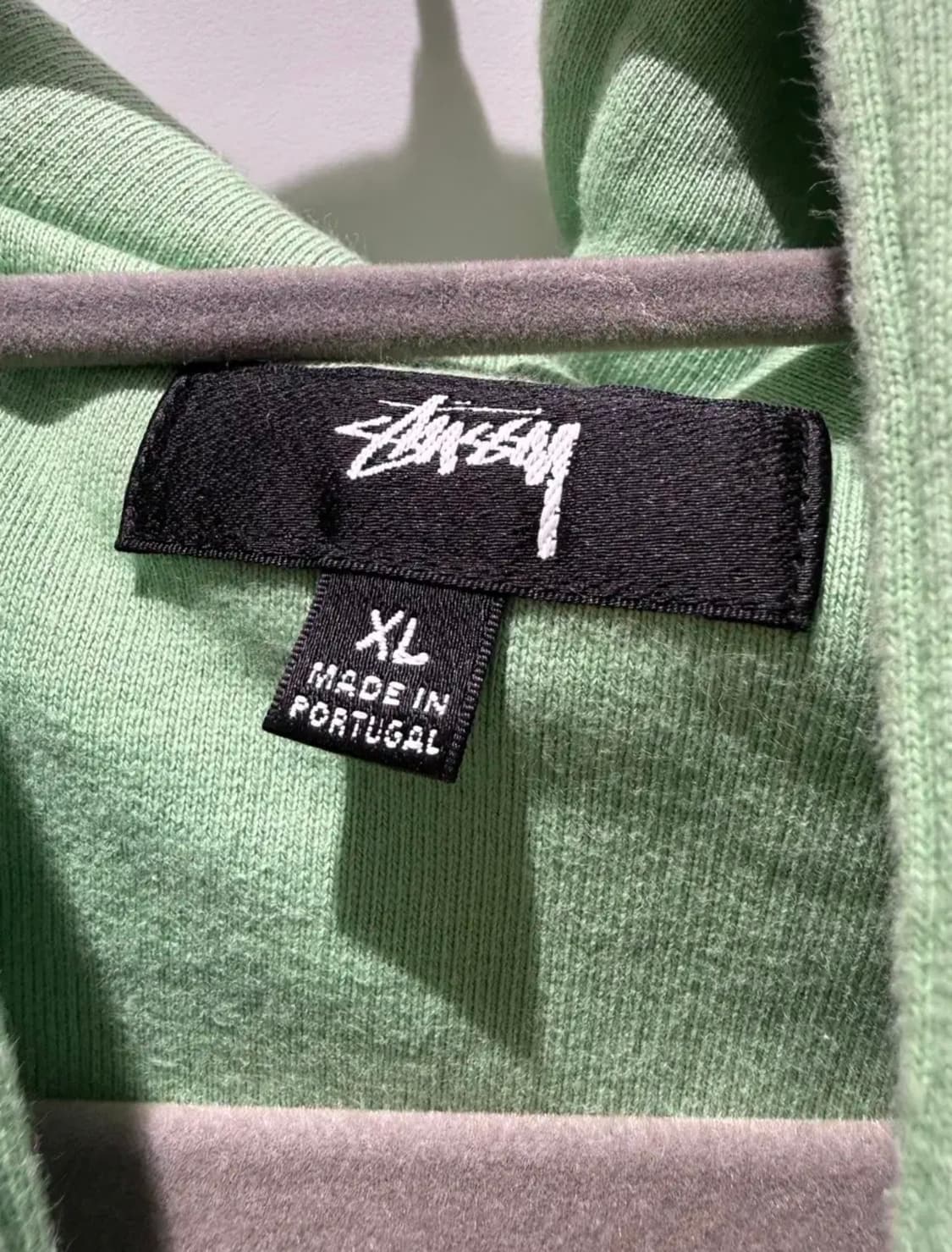 스투시 더블 페이스 라벨 투웨이집업 제퍼그린 XL 상품이미지7